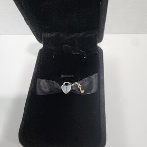 ✨️Retired✨️ Pandora Key to My Heart two tone 14k gold accent charm Authentic
